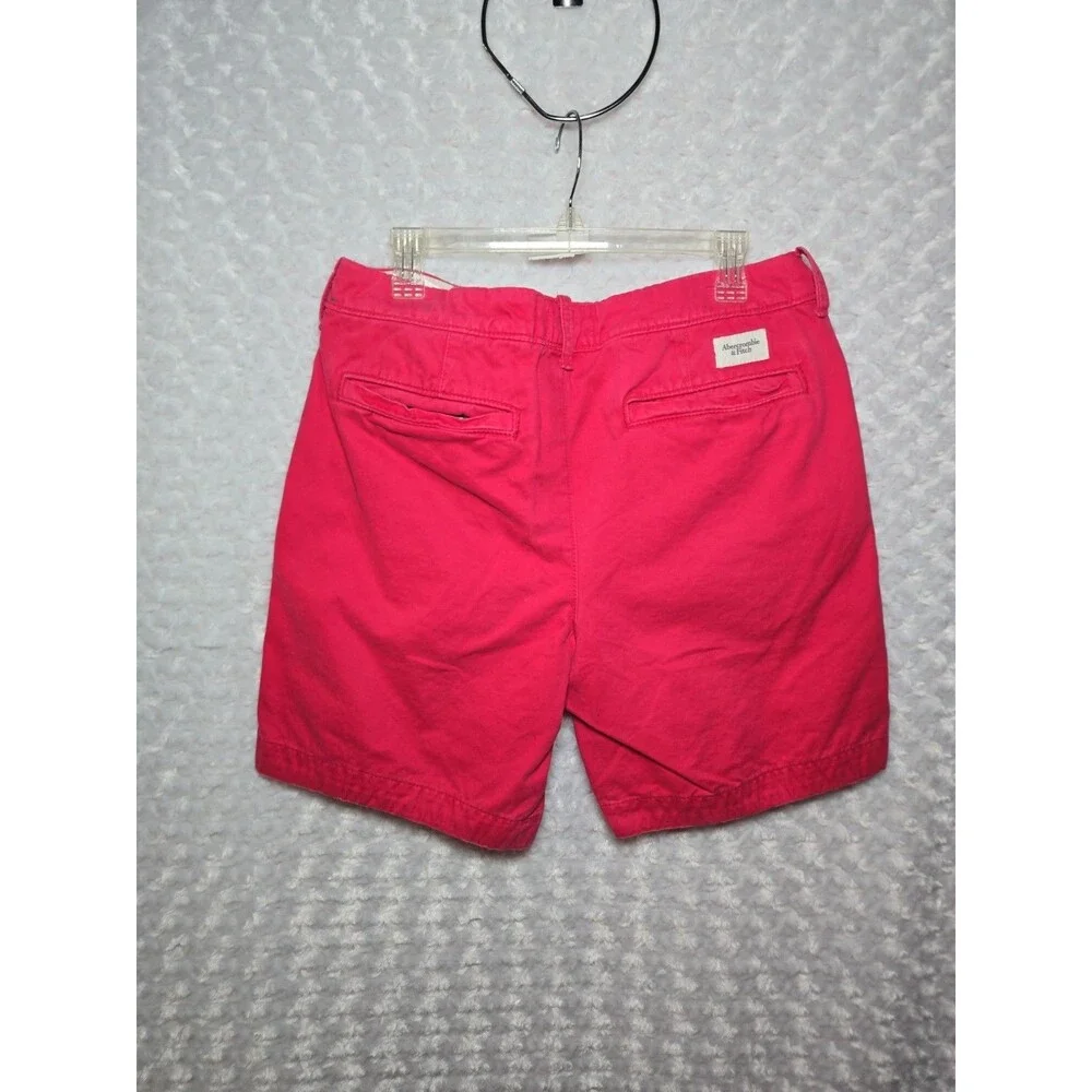 Abercrombie And Fitch Pink Mens Shorts Size 34